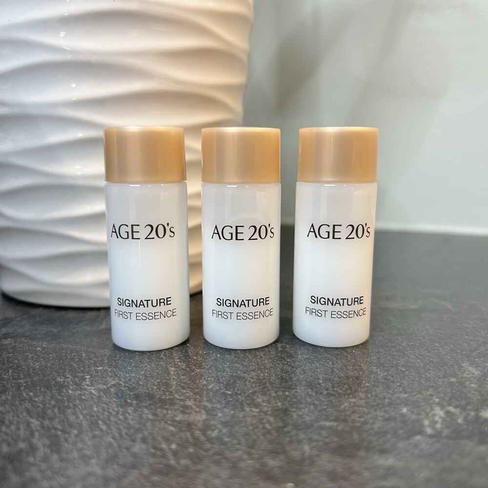3- HTF Retired Age 20's Signature First Essence Moisturizing K-Beauty Serum‎ NEW